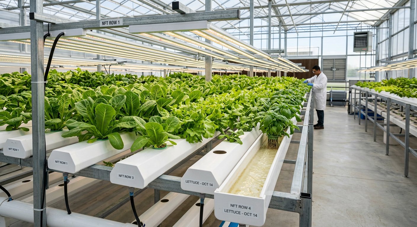 Nutrient Film Technique system